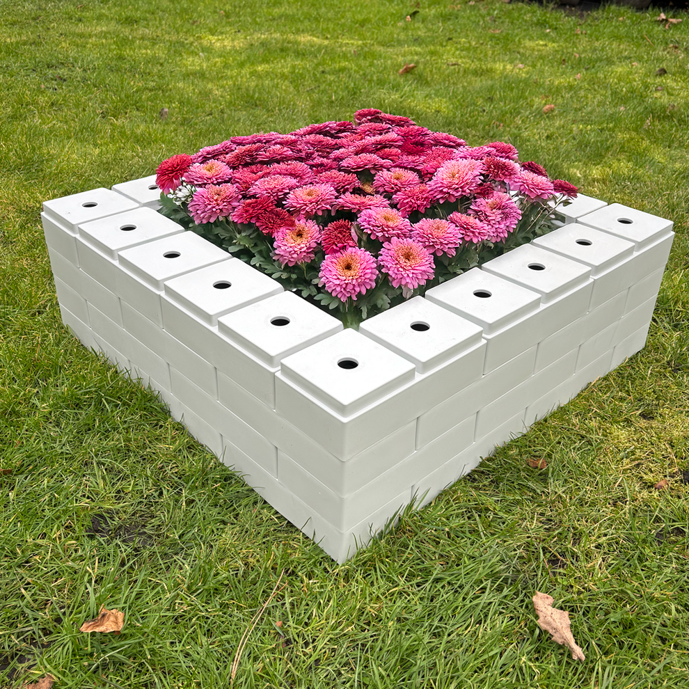 Large Outdoor Planters & Raised Garden Beds - PolyBrick® Modular Kits