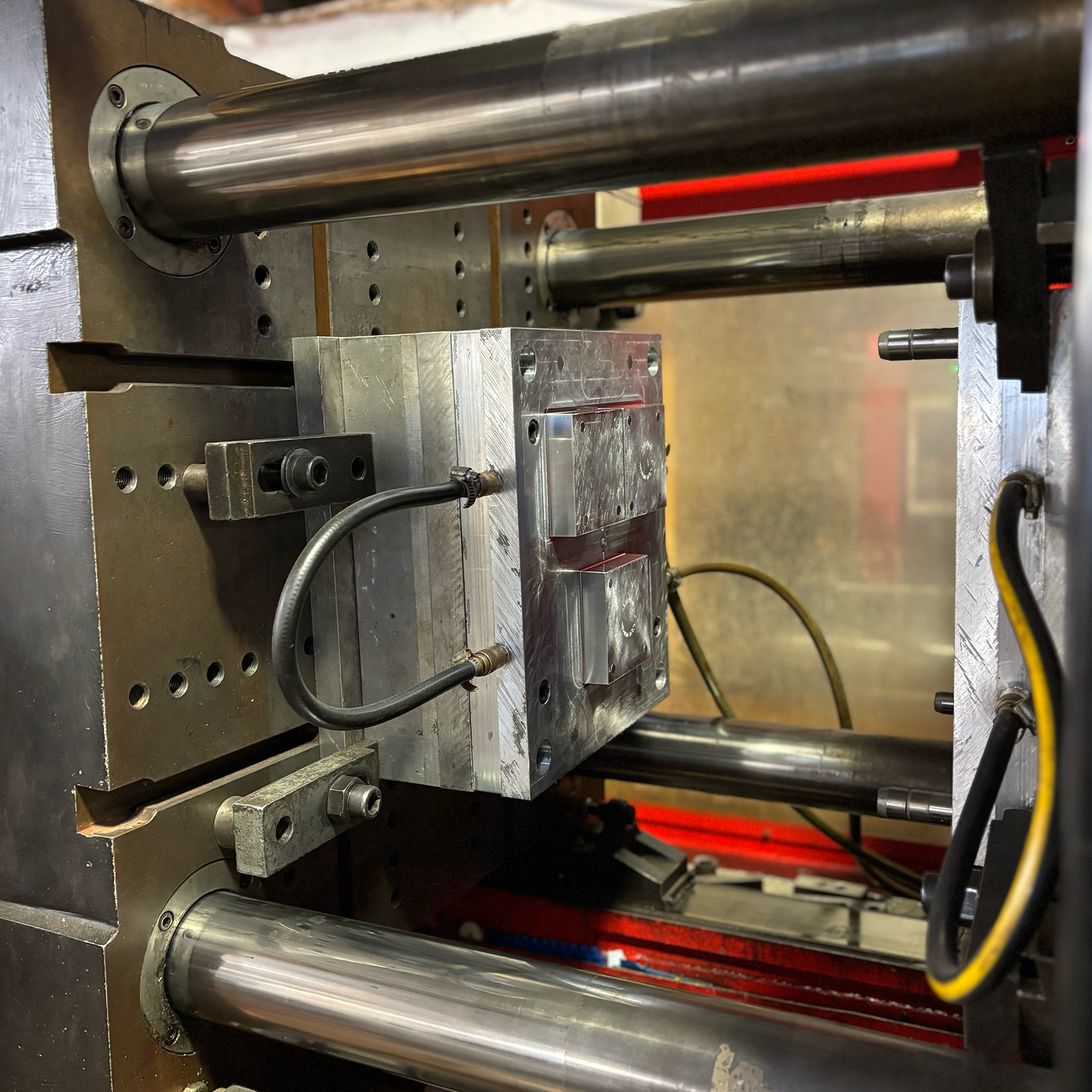 PolyBrick moulding in production
